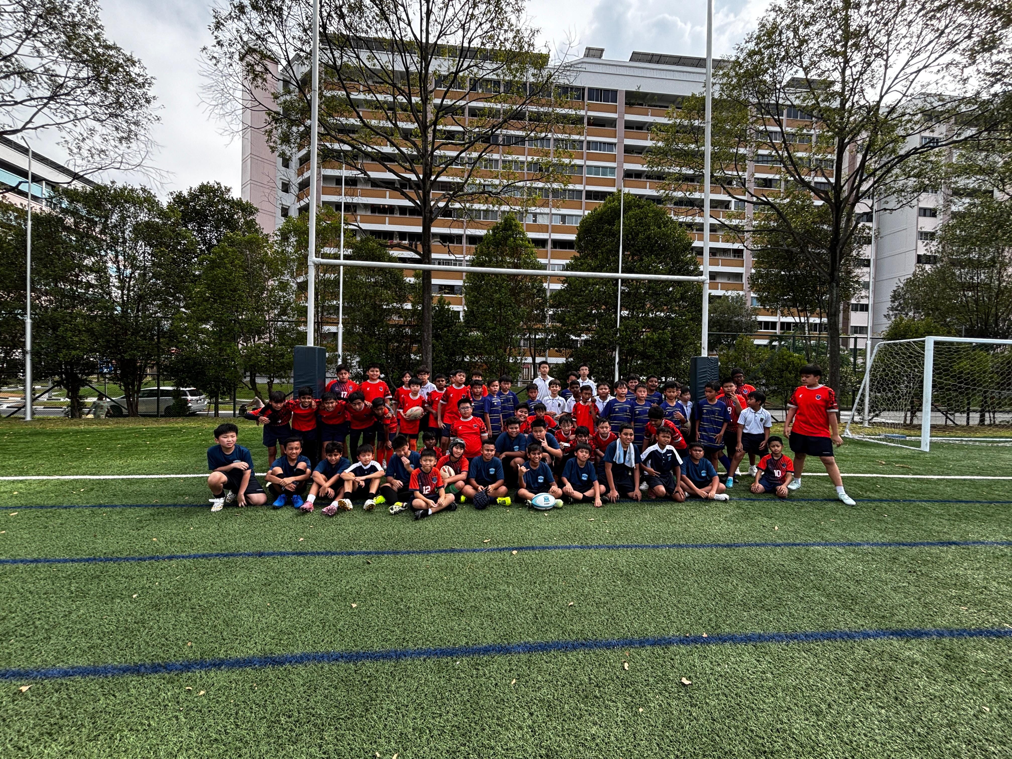 Rugby CCA group photo